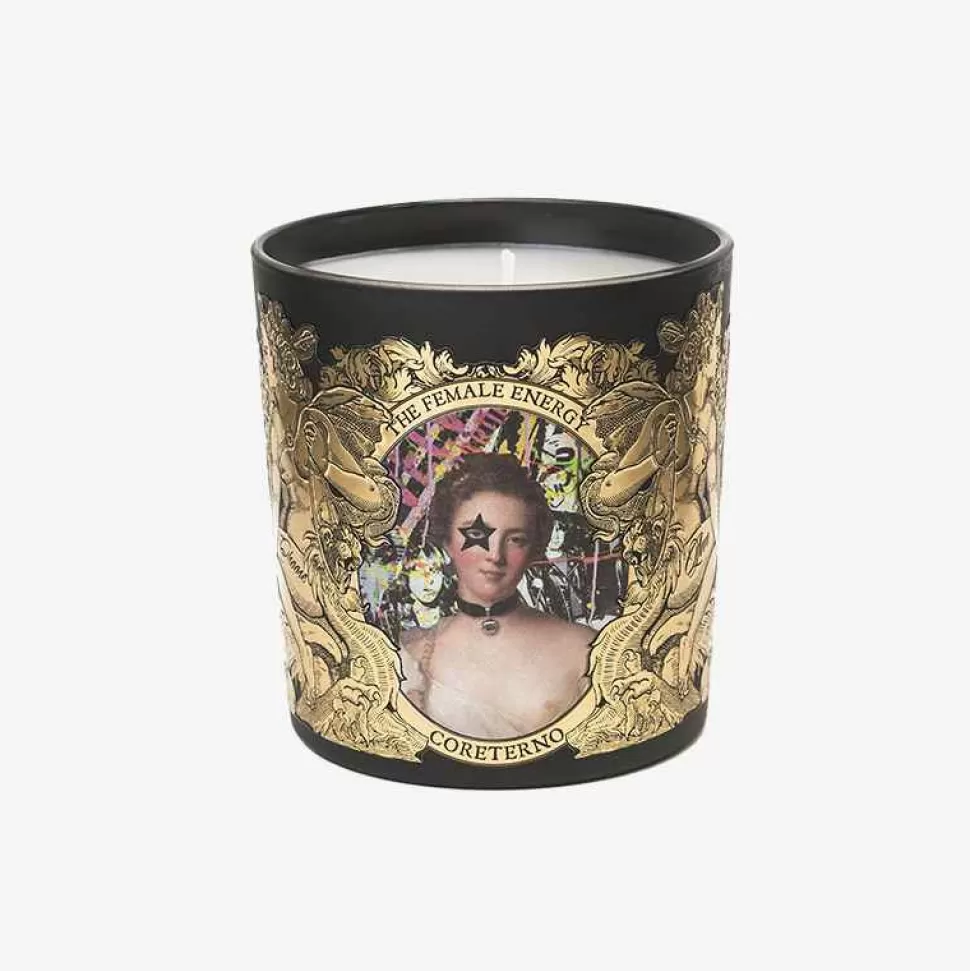 Candles-Coreterno The Female Energy - Scented Candle 240Gr Gold Label
