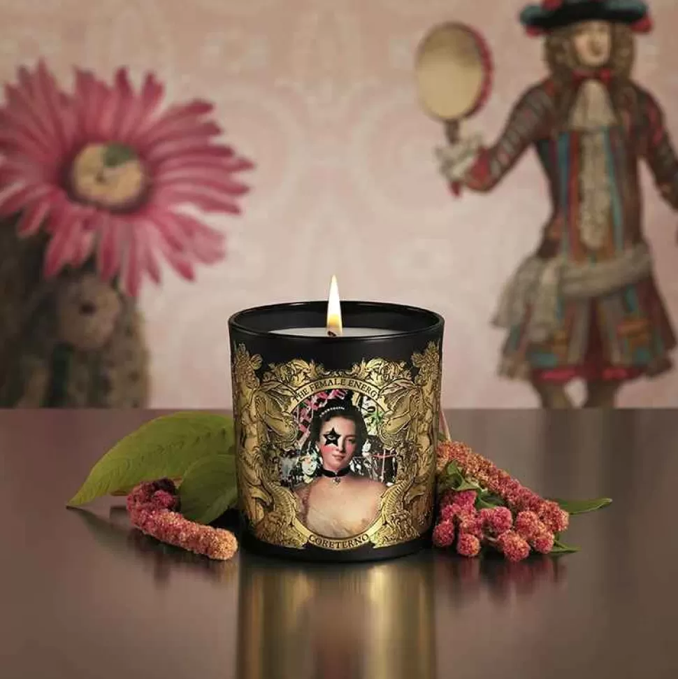 Candles-Coreterno The Female Energy - Scented Candle 240Gr Gold Label
