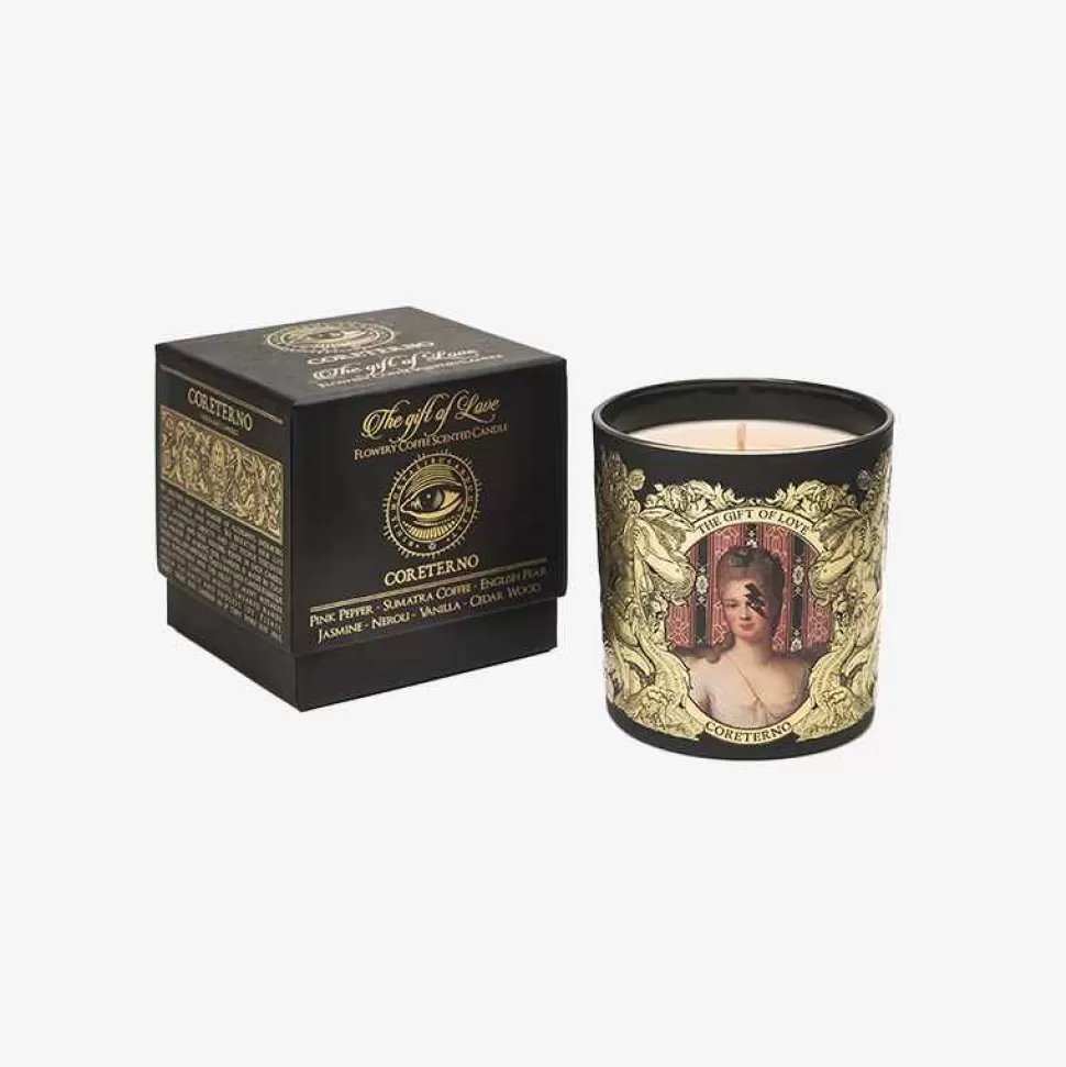 Candles-Coreterno The Gift Of Love - Scented Candle 240Gr Gold Label