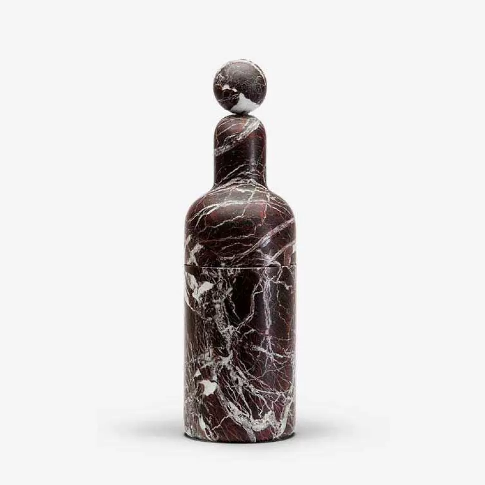 Kitchen-Editions Milano Cooler F Marble Container Red Levanto, Pietro Russo Design - Made To Order