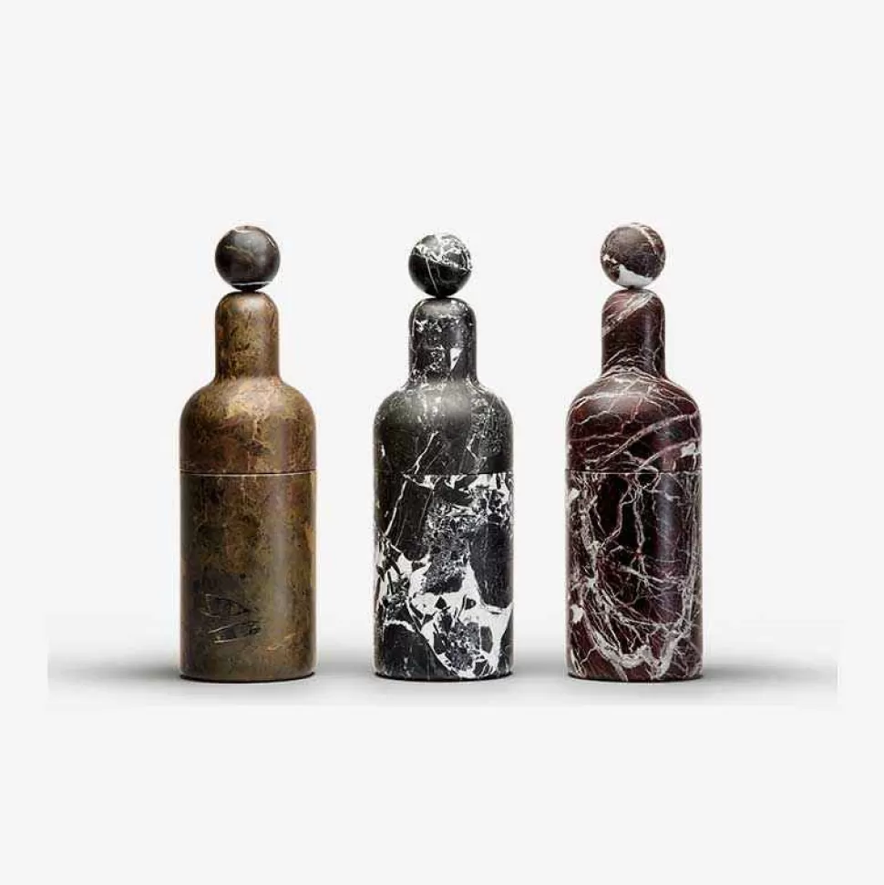 Kitchen-Editions Milano Cooler F Marble Container Red Levanto, Pietro Russo Design - Made To Order