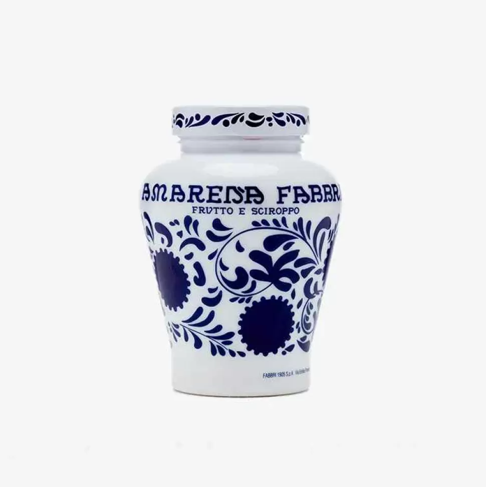 Food-FABBRI 1905 Couvette Amarena 600G With Two Decorated Ceramic Cups