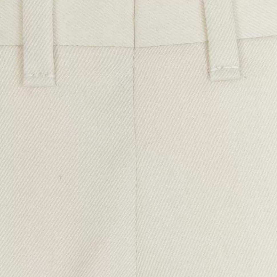 Bottoms-Giuliva Heritage The Altea Trousers Virgin Wool Drill