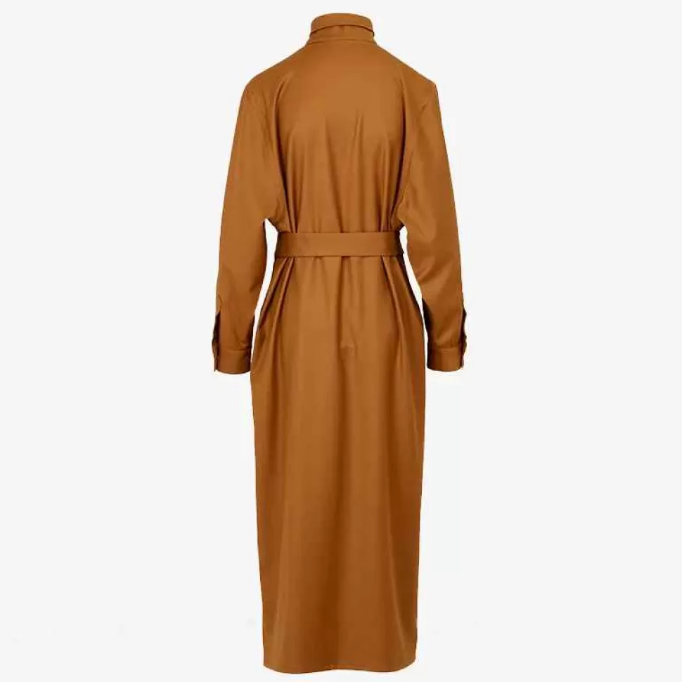 Dresses-Giuliva Heritage The Ella Dress Wool Flannel
