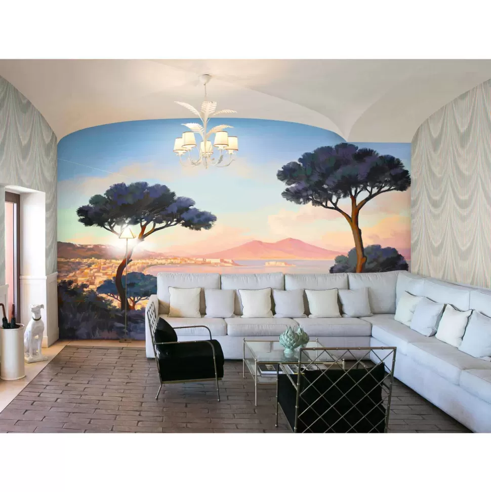 Wall & Tiles-Ignasi Monreal X Issimo X Dedar Golfo Di Napoli Wallpaper