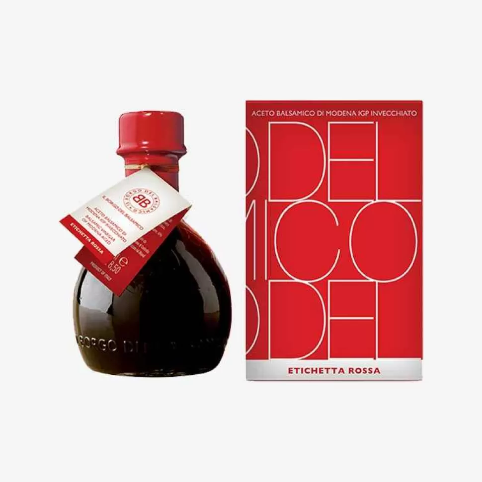 Food-Il Borgo del Balsamico Modena Igp Balsamic Vinegar Red Label 250 Ml