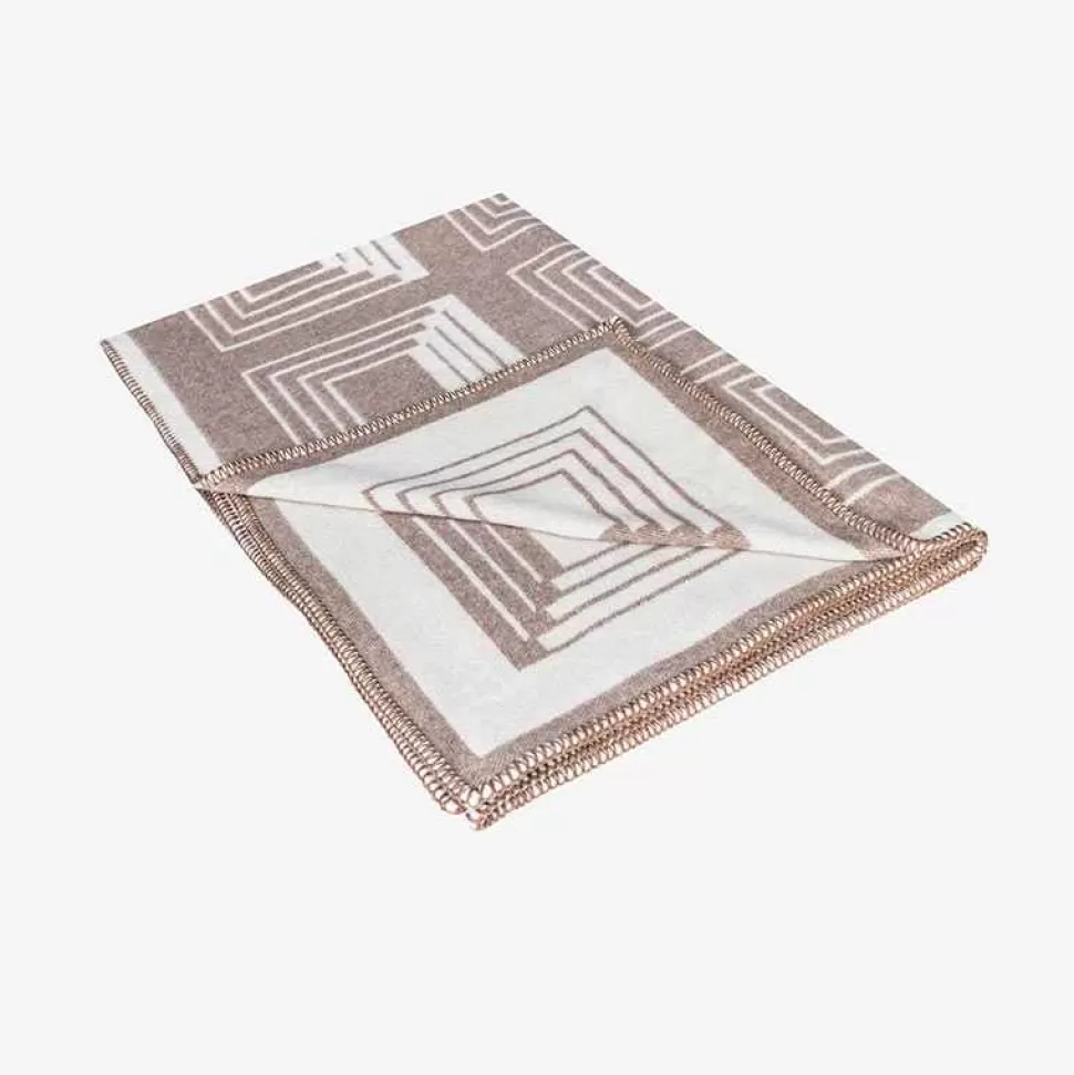 Bedroom-ISSIMO Pantheon Cashmere Blanket - Brown