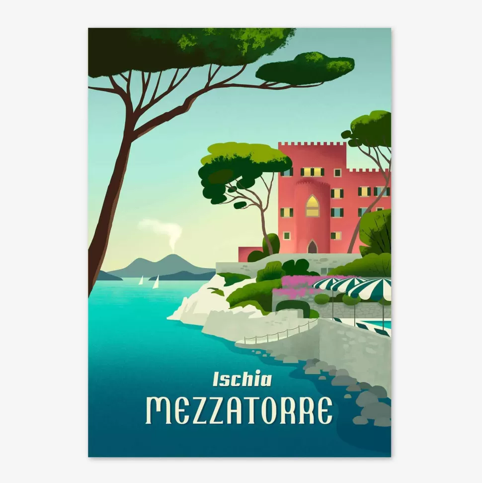 La Posta Vecchia-ISSIMO Pellicano Hotels Posters Set Of 3