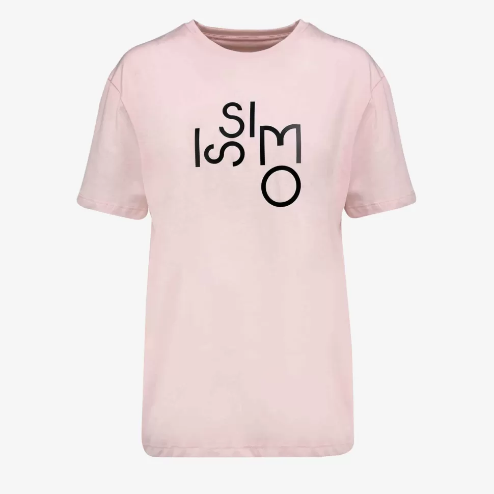 Tops & T-Shirts-ISSIMO Pink Logo T-Shirt