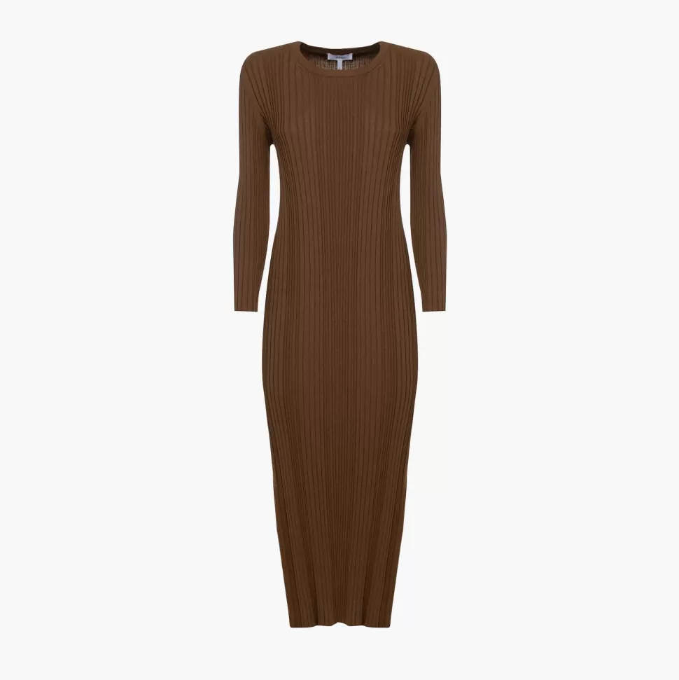 Dresses-ISSIMO X Casasola Luiza Dress Coffee