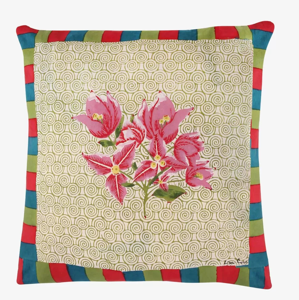 Living Room-ISSIMO X Lisa Corti Bougainvillea Spiral Pillow