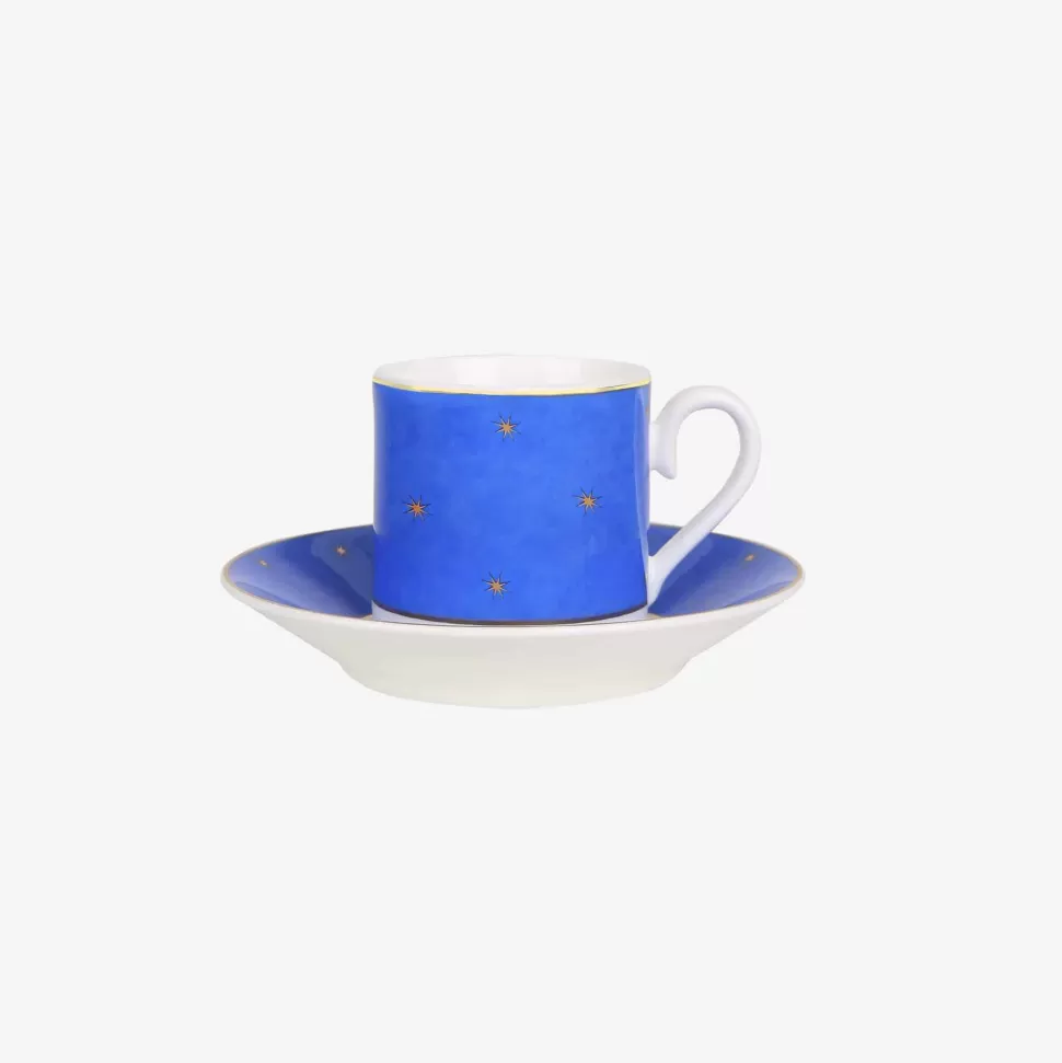 Tableware-ISSIMO X Villeroy & Boch Giotto Espresso Cup And Saucer, Set Of 2