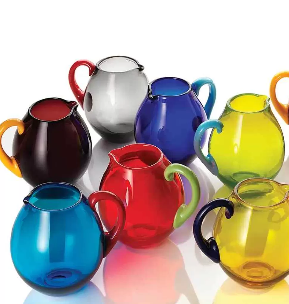 Tableware-NasonMoretti Dandy Carafe Blue Yellow - Made To Order