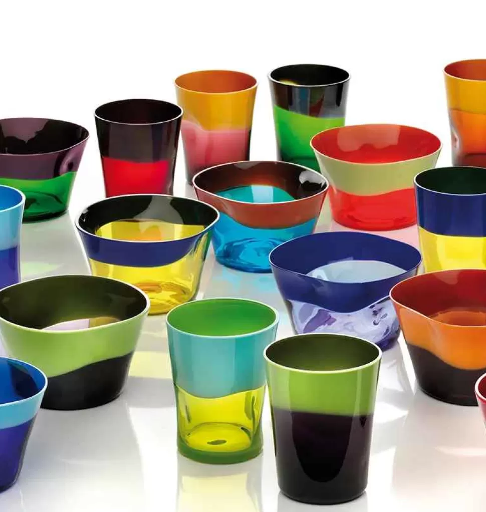 Tableware-NasonMoretti Dandy Cup Coral Aquamarine - Made To Order