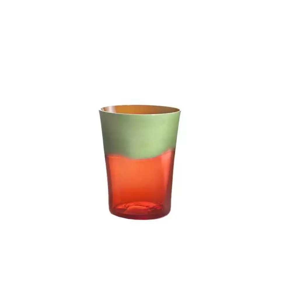 Kitchen-NasonMoretti Dandy Water Glass Pea Orange - Made To Order