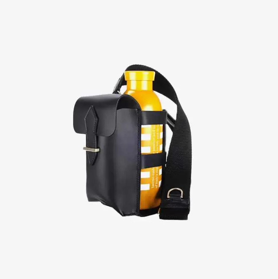 Bags & Accessories-Officina Del Poggio Bottle Bag With Pocket And Bottle Black