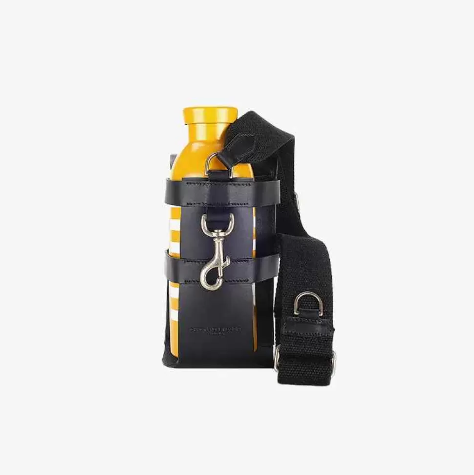 Bags & Accessories-Officina Del Poggio Bottle Bag With Pocket And Bottle Black