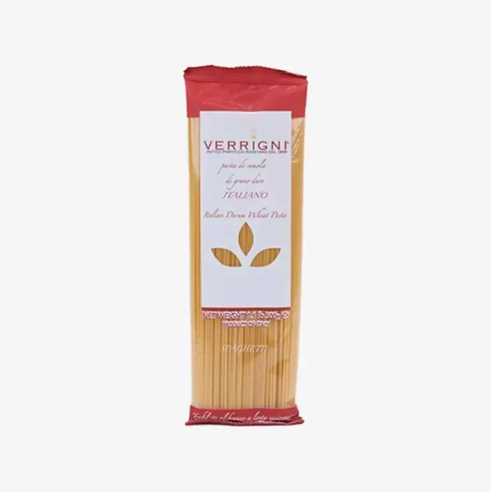 Food-Verrigni Slow Drying Bronze Drawn Spaghetti 500G